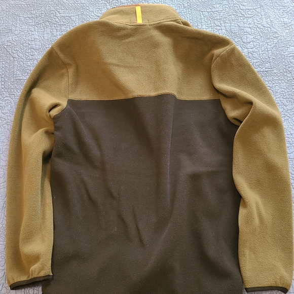 Green and Black Polo Ralph Lauren Fleece Pullover Jacket - Picture 7 of 9
